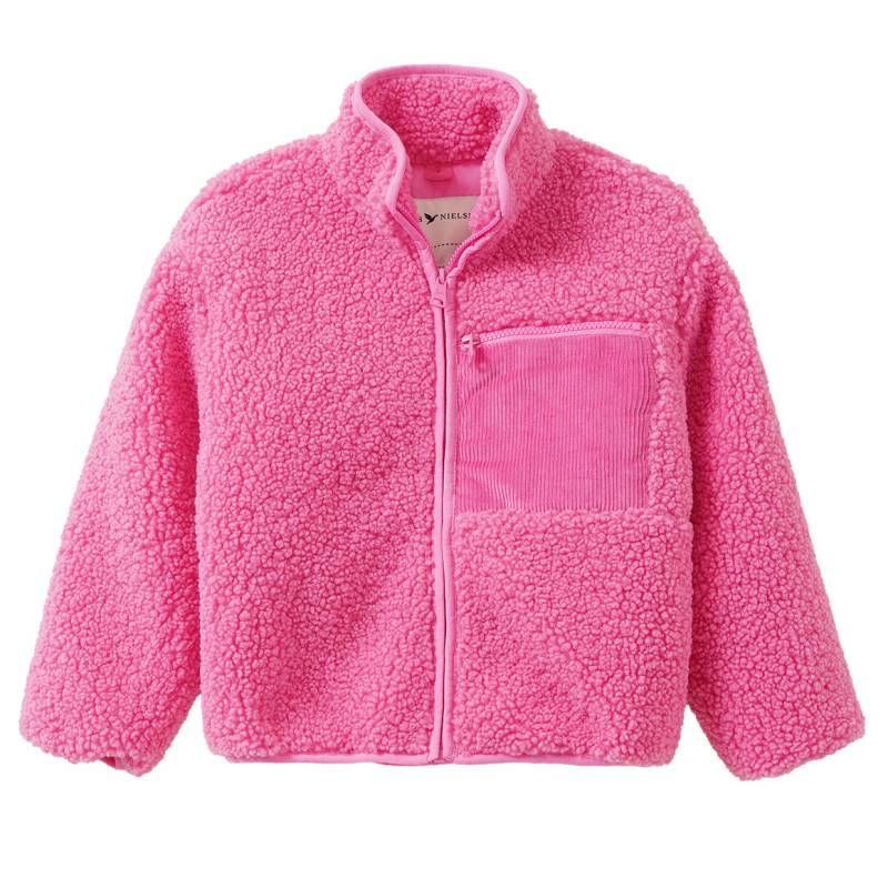 Mädchen Teddyjacke mit Cord-Tasche Mädchen Teddyjacke mit Cord-Tasche von Topolino