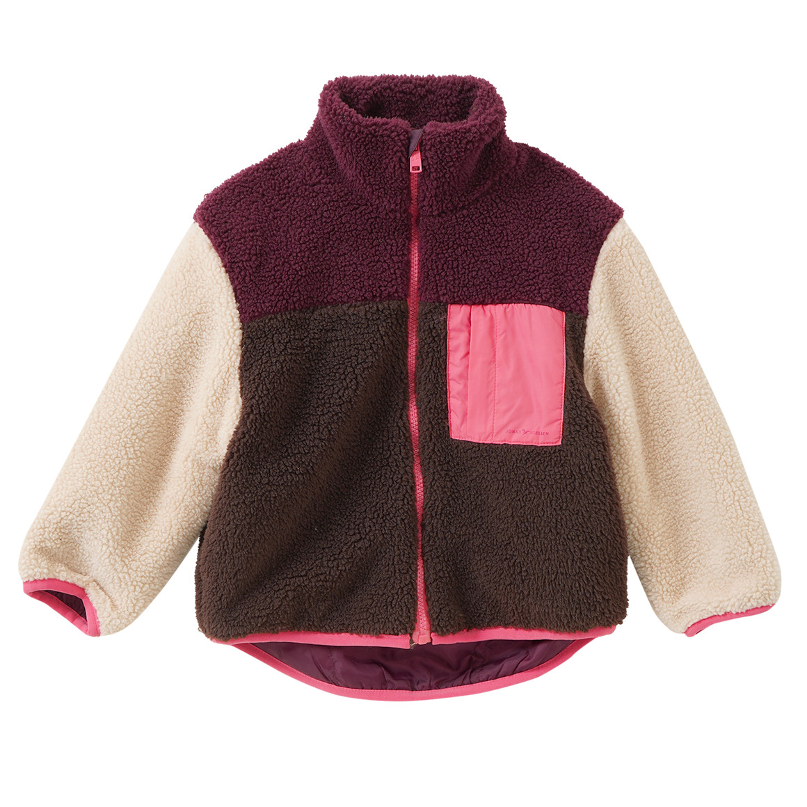 Mädchen Teddyjacke mit Stehkragen Mädchen Teddyjacke mit Stehkragen von Topolino