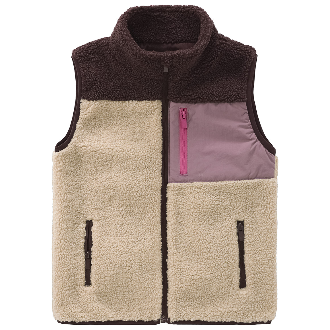 Mädchen Teddyweste mit Taschen von Topolino