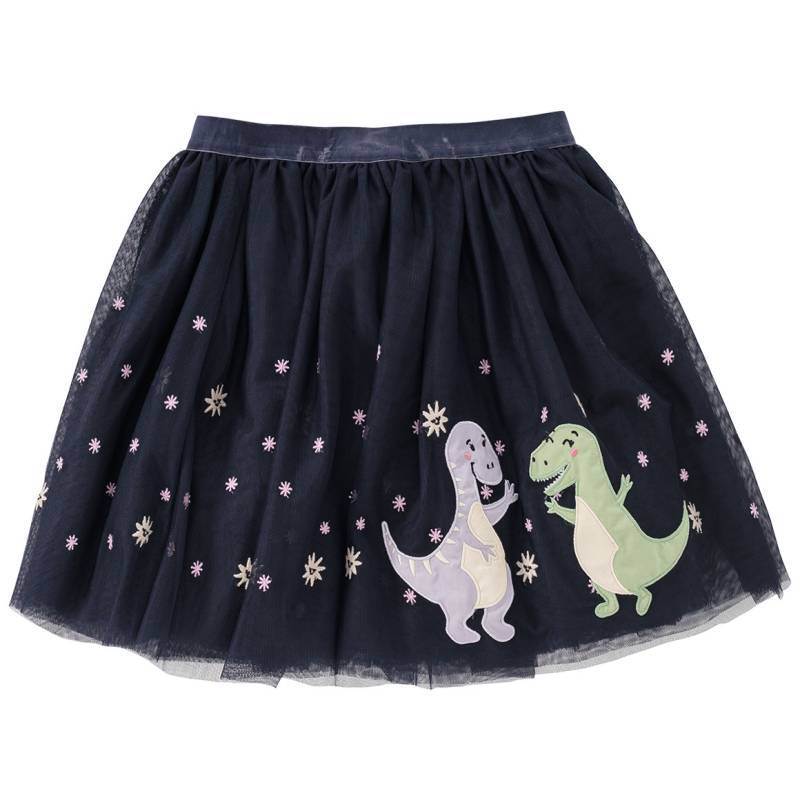 Mädchen Tüllrock mit Dino-Stickerei von Topolino