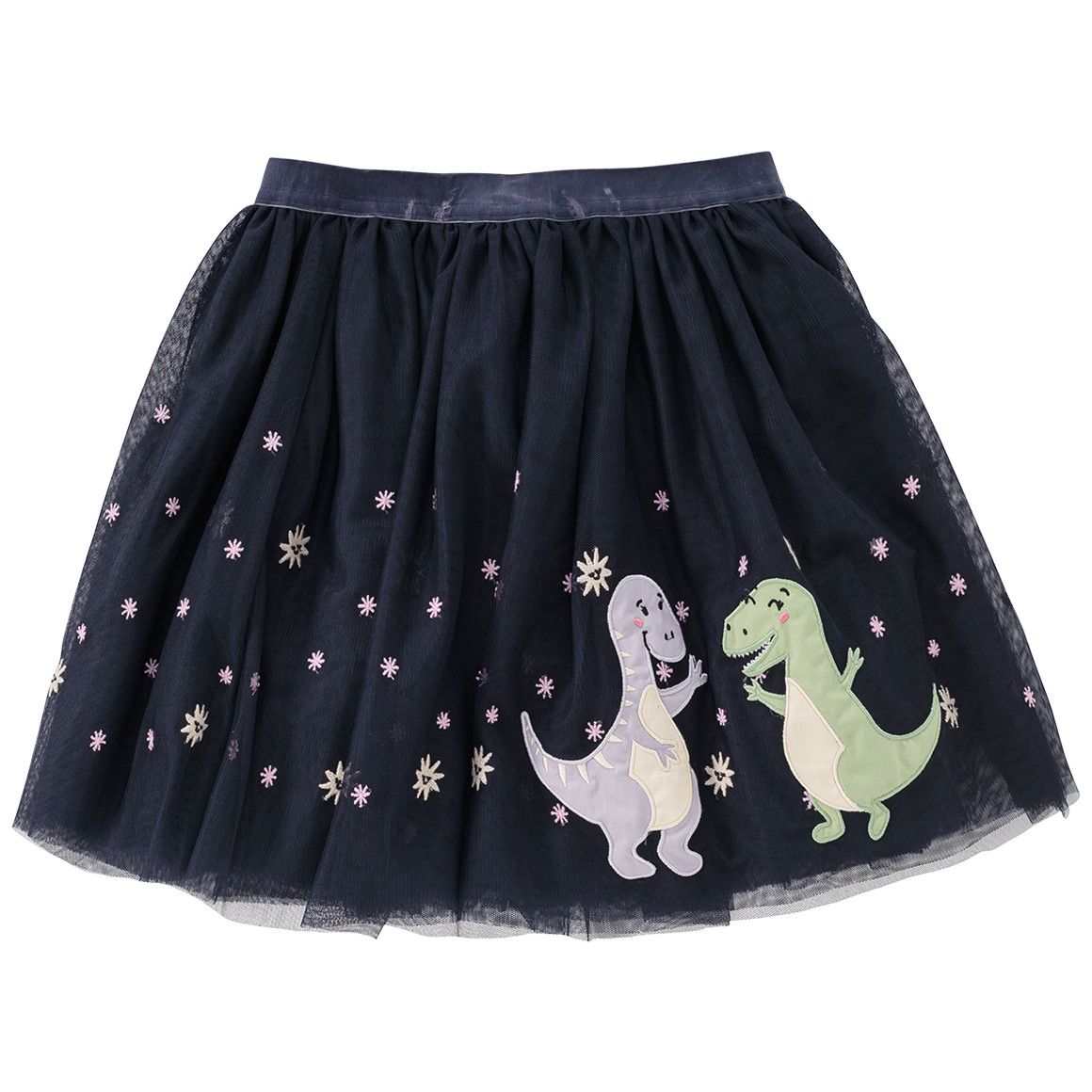 Mädchen Tüllrock mit Dino-Stickerei von Topolino