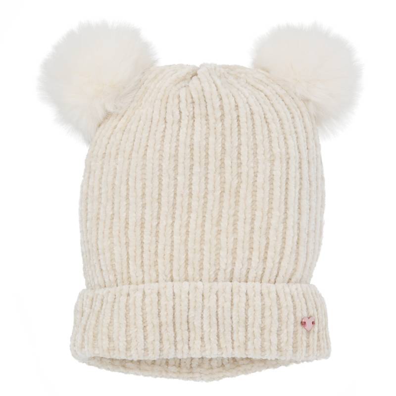 Mädchen WIntermütze mit 2 Pompons Mädchen WIntermütze mit 2 Pompons von Topolino