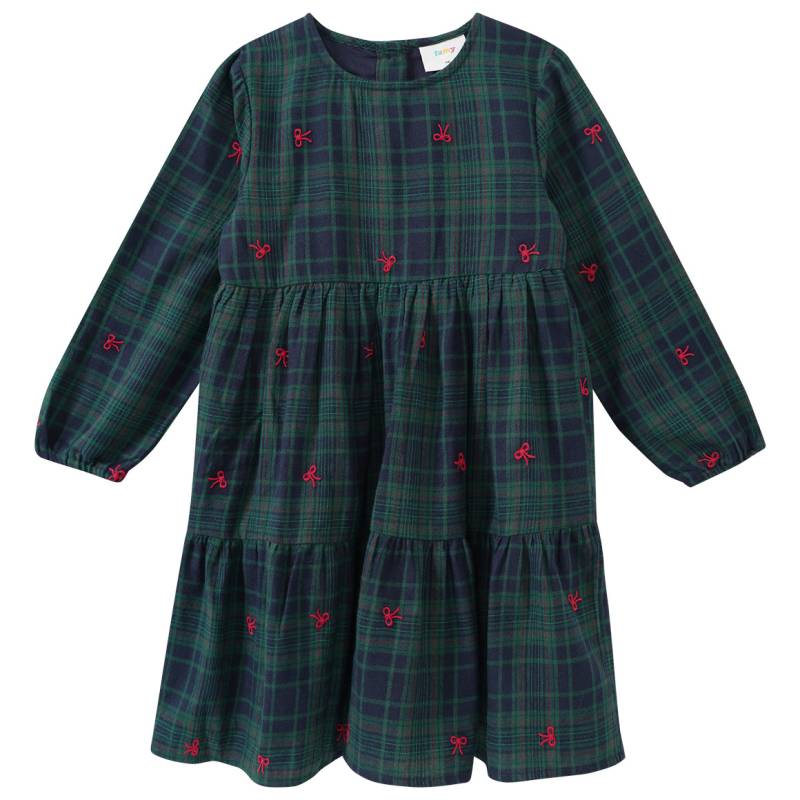 Mädchen Weihnachtskleid mit Stickerei von Topolino