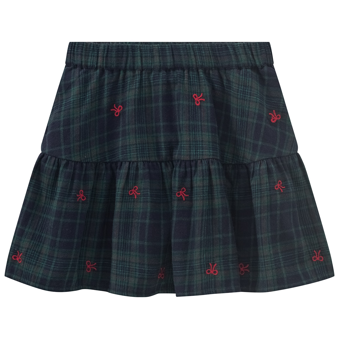 Mädchen Weihnachtsrock mit Stickerei von Topolino