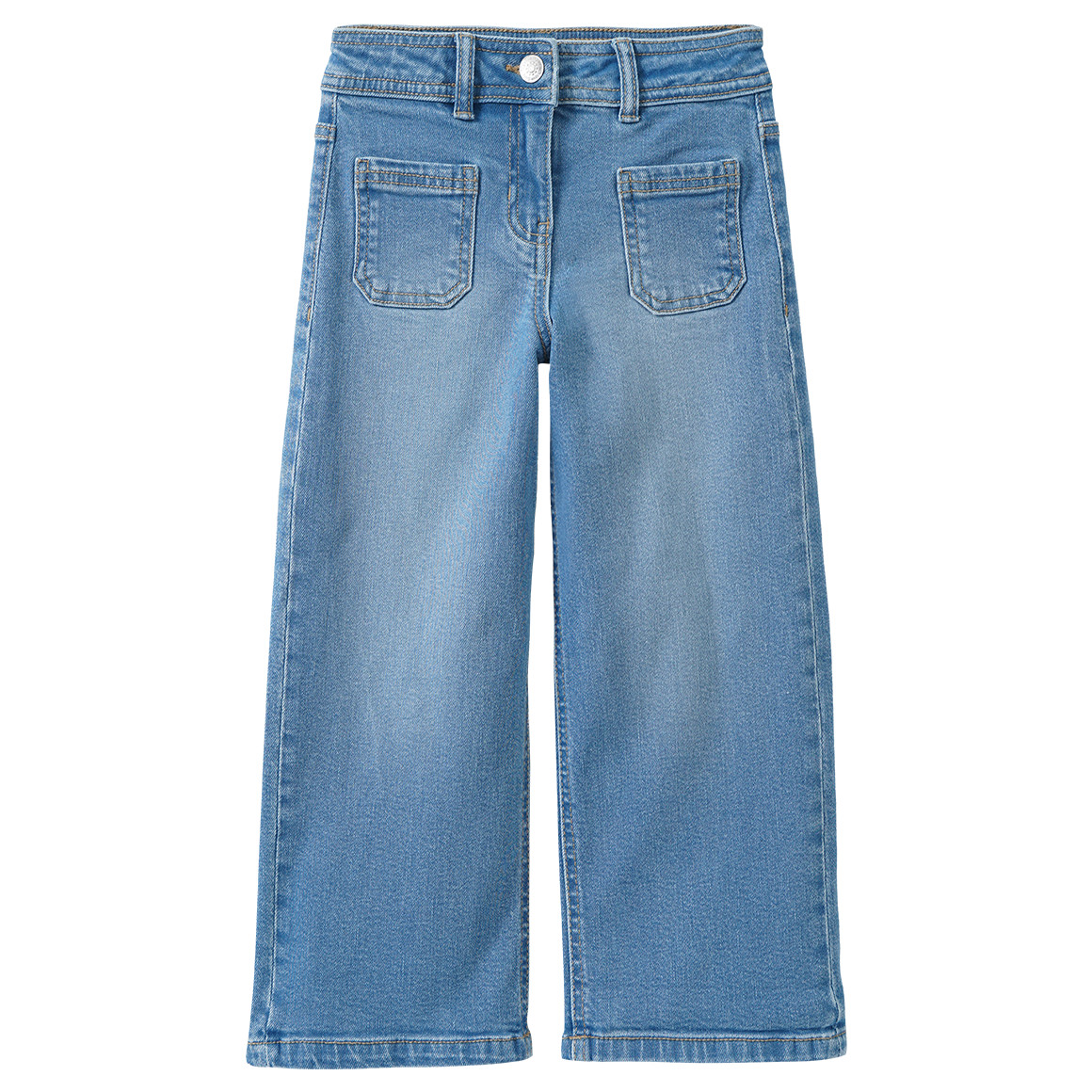Mädchen Wide-Leg-Jeans mit Fronttaschen Mädchen Wide-Leg-Jeans mit Fronttaschen von Topolino