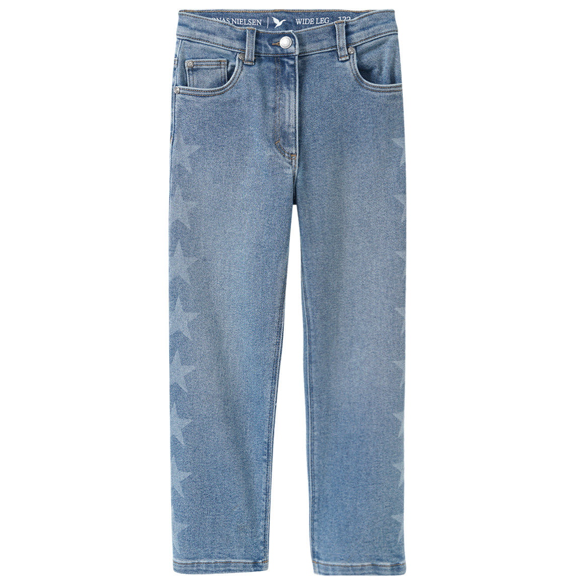 Mädchen Wide-Leg-Jeans mit Sternen-Motiven von Topolino