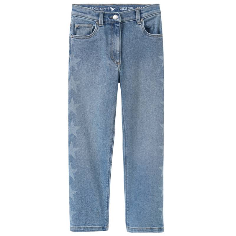 Mädchen Wide-Leg-Jeans mit Sternen-Motiven Mädchen Wide-Leg-Jeans mit Sternen-Motiven von Topolino