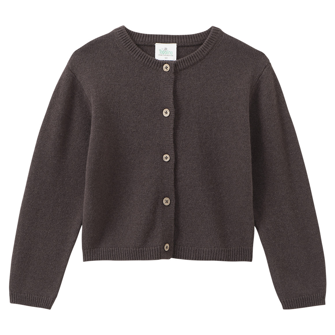 Mädchen Woll-Strickjacke mit Knopfleiste Mädchen Woll-Strickjacke mit Knopfleiste von Topolino