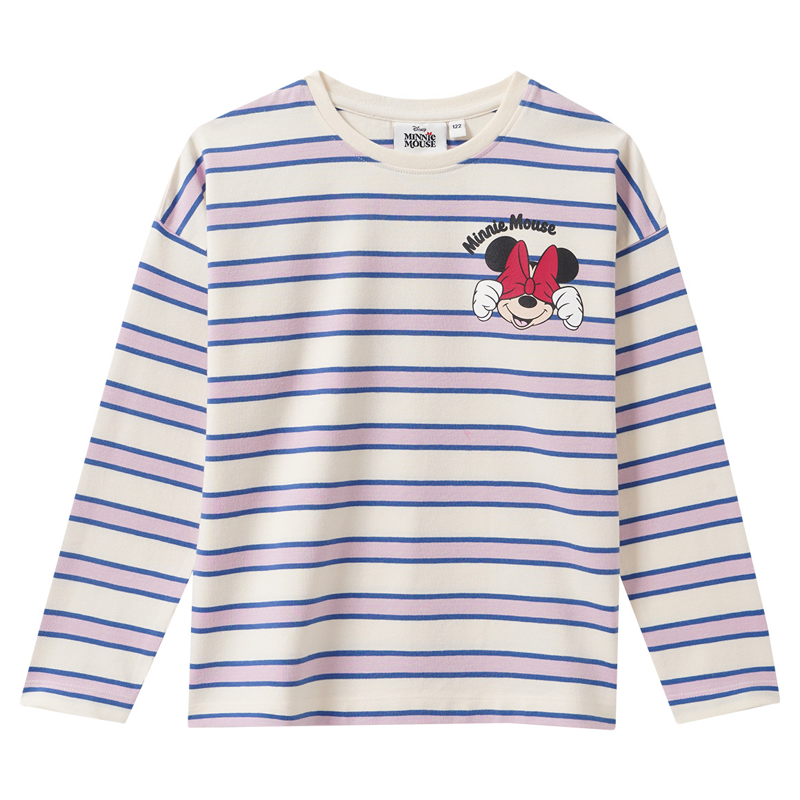 Minnie Maus Langarmshirt mit Streifen von Topolino