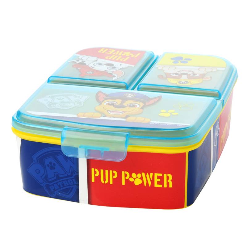 PAW Patrol Brotdose mit 3 Fächern von Topolino