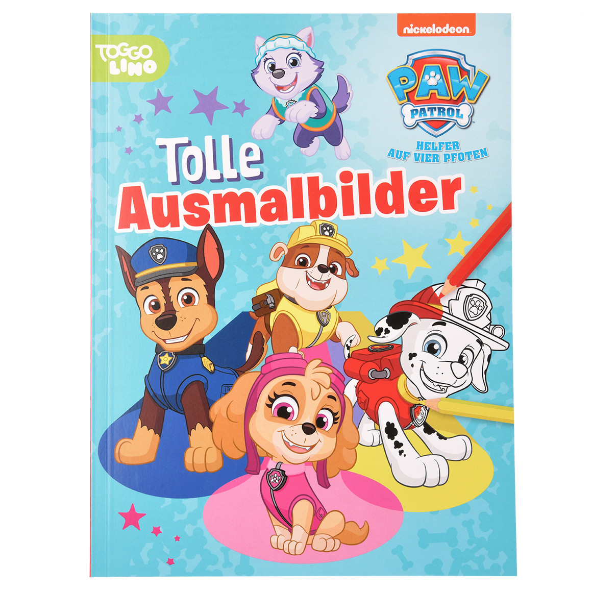 PAW Patrol Malbuch mit 64 Seiten PAW Patrol Malbuch mit 64 Seiten von Topolino