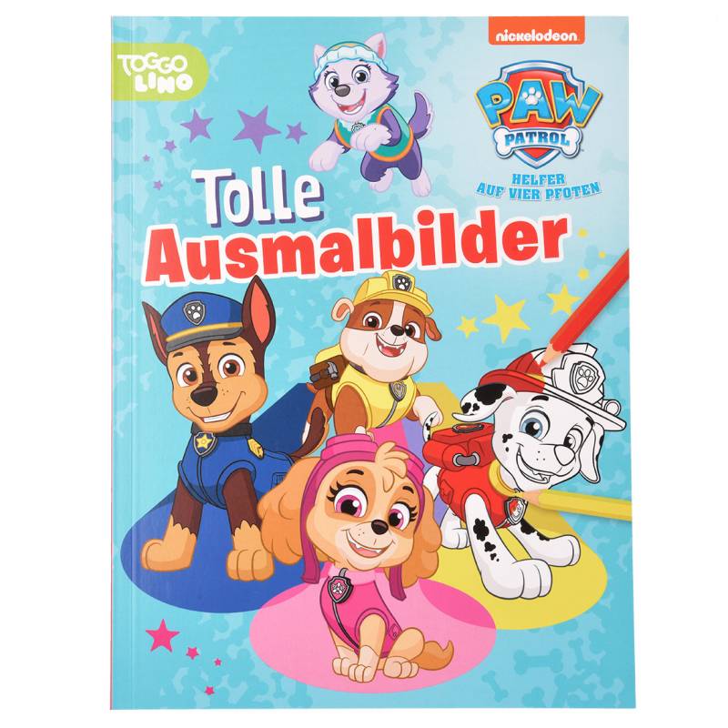 PAW Patrol Malbuch mit 64 Seiten von Topolino