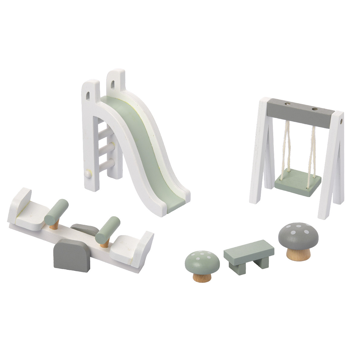 Pinolino Puppenhaus Gartenmöbel-Set von Topolino