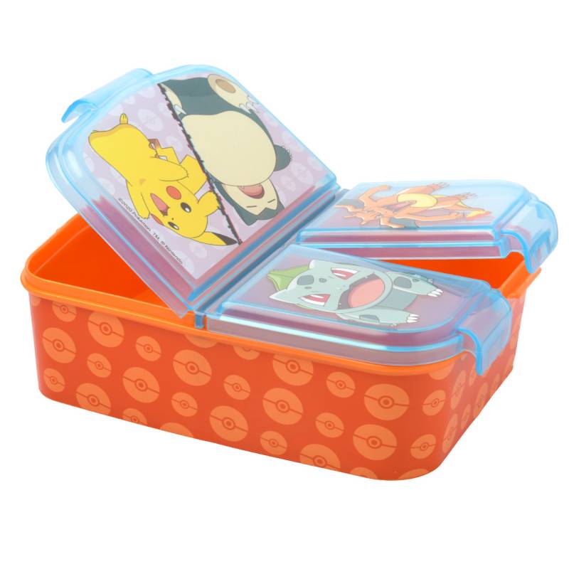 Pokémon Brotdose mit 3 Fächern von Topolino