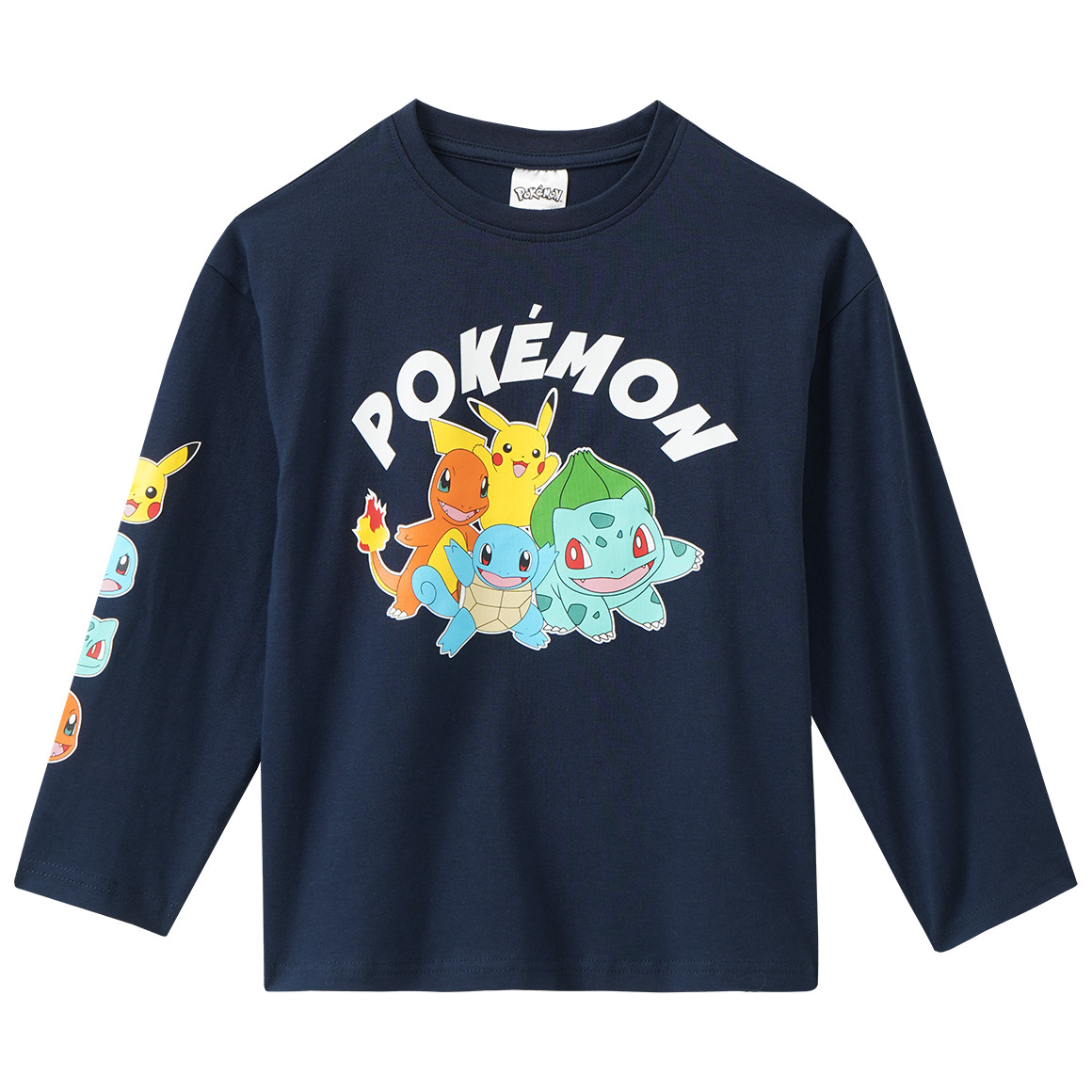 Pokémon Langarmshirt aus Bio-Baumwolle Pokémon Langarmshirt aus Bio-Baumwolle von Topolino