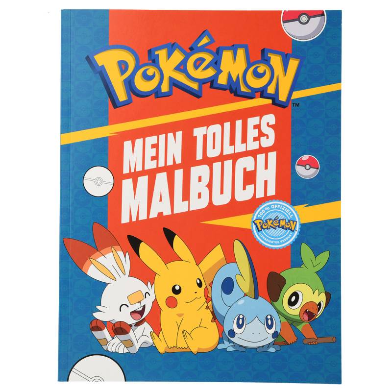 Pokémon Malbuch mit 64 Seiten von Topolino