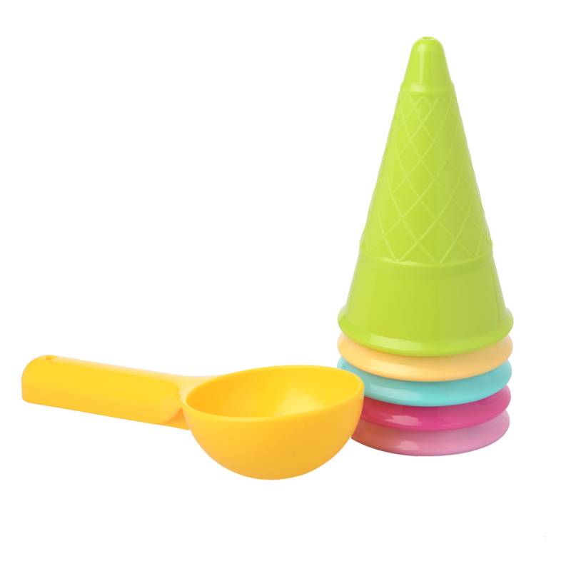 Sandspielzeug Eishörnchen 6-teilig von Topolino