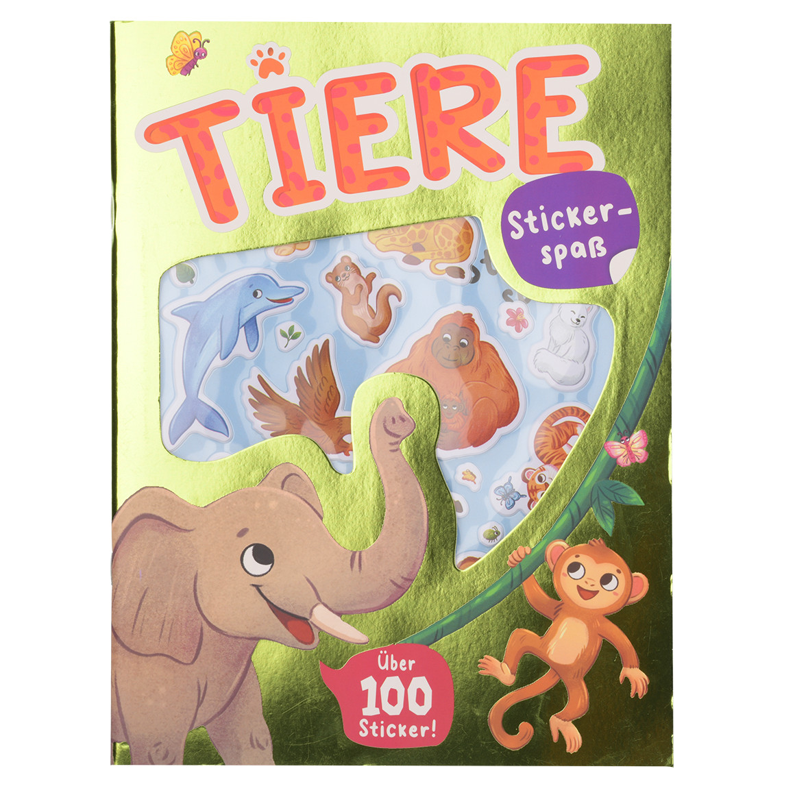 Stickerheft mit Tier-Motiven Stickerheft mit Tier-Motiven von Topolino