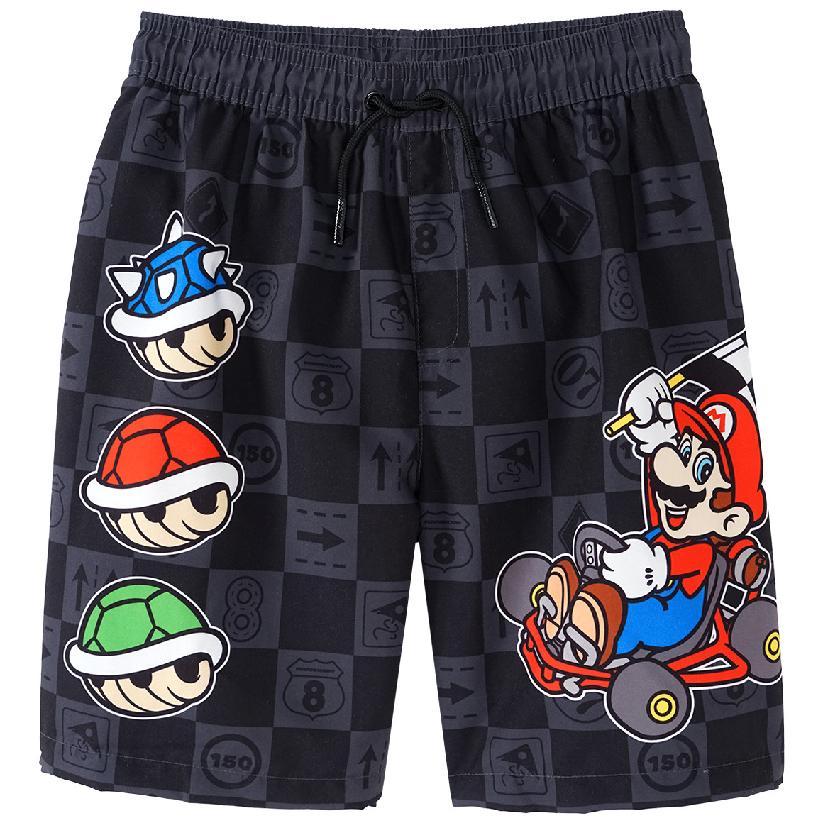 Super Mario Badeshorts mit Elastikbund von Topolino