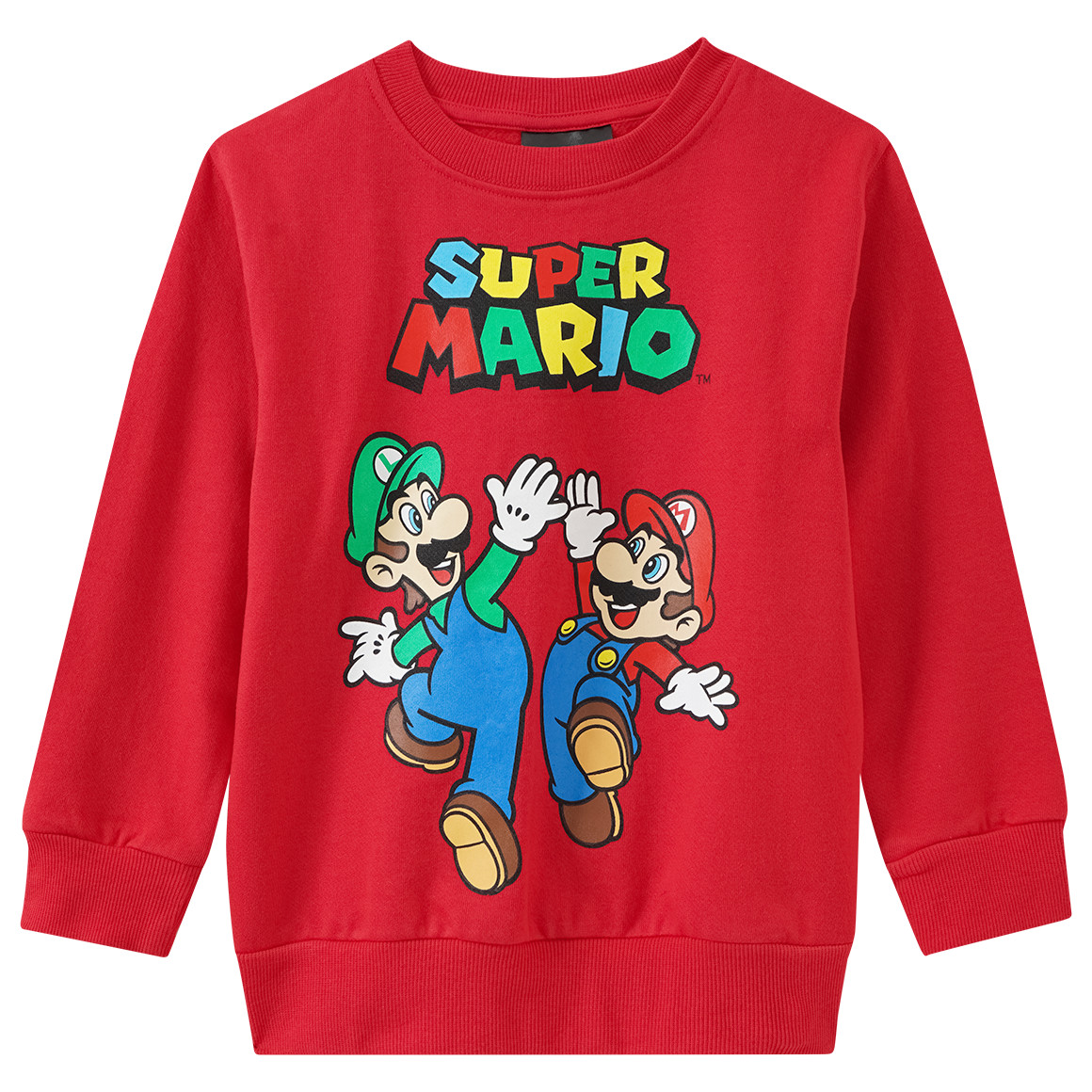 Super Mario Sweatshirt mit Print Super Mario Sweatshirt mit Print von Topolino
