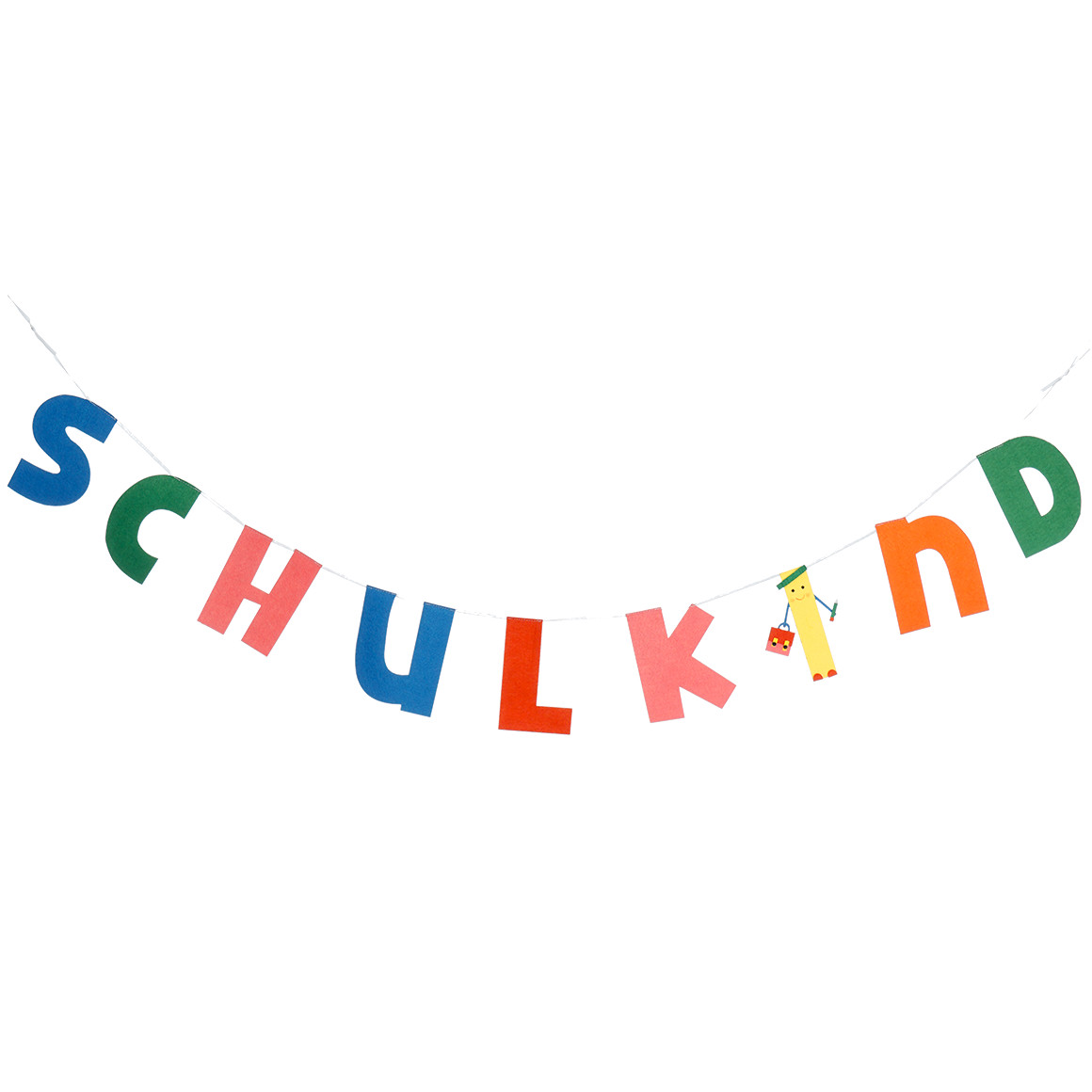 Wimpelgirlande zur Einschulung Wimpelgirlande zur Einschulung von Topolino