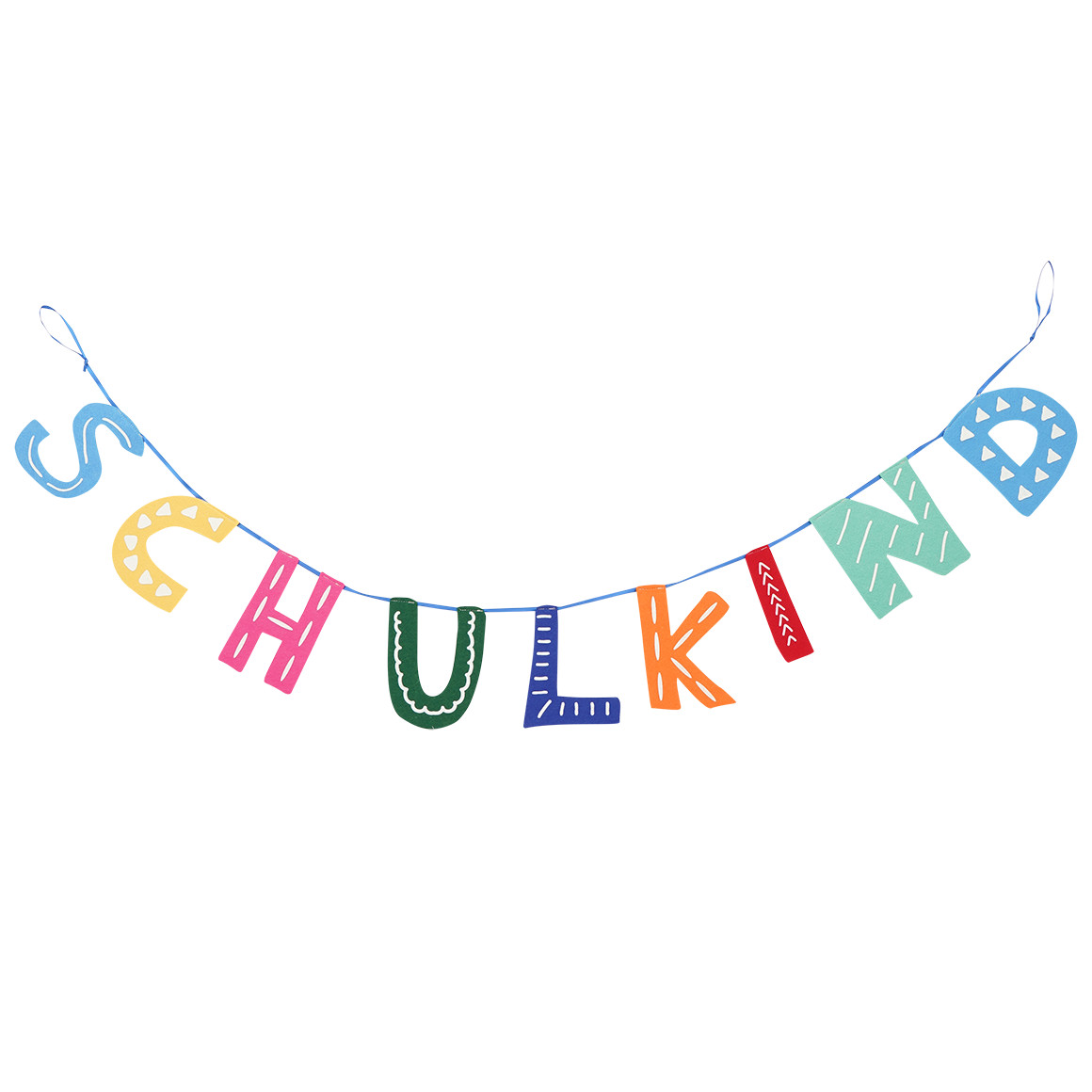 Wimpelgirlande zur Einschulung Wimpelgirlande zur Einschulung von Topolino