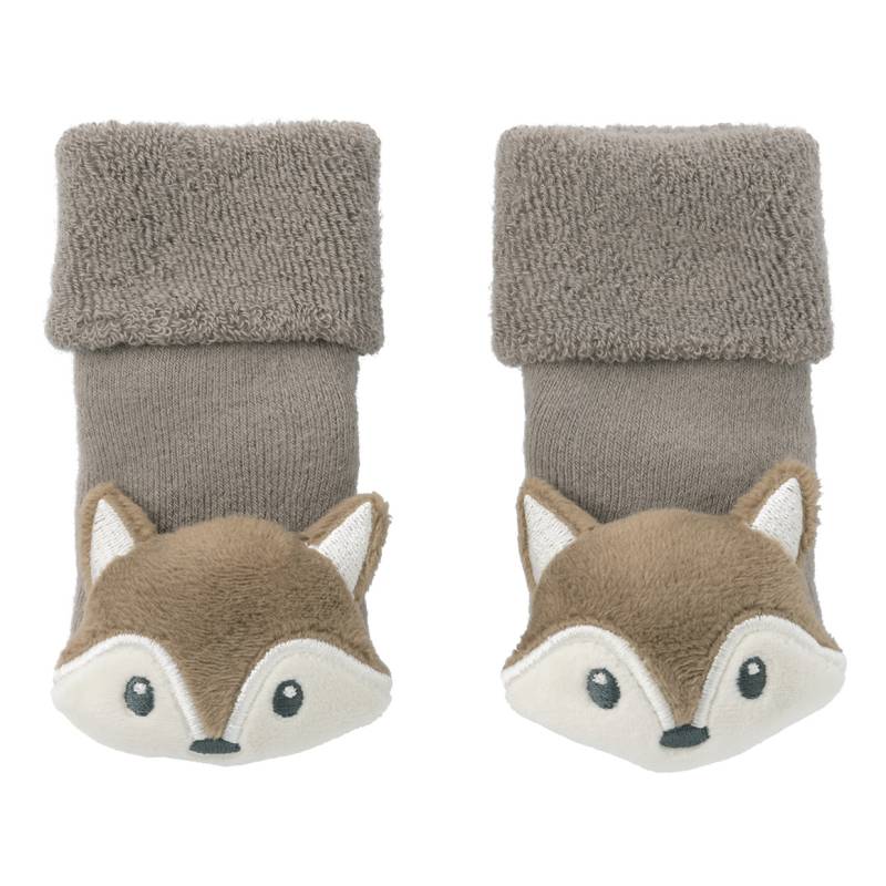 1 Paar Newborn Socken mit Rasseln von Topomini