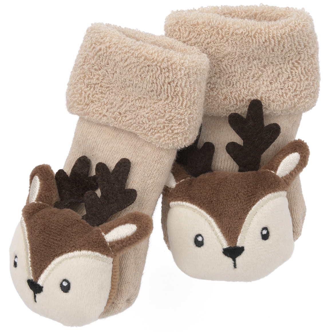1 Paar Newborn Socken mit Rasseln 1 Paar Newborn Socken mit Rasseln von Topomini