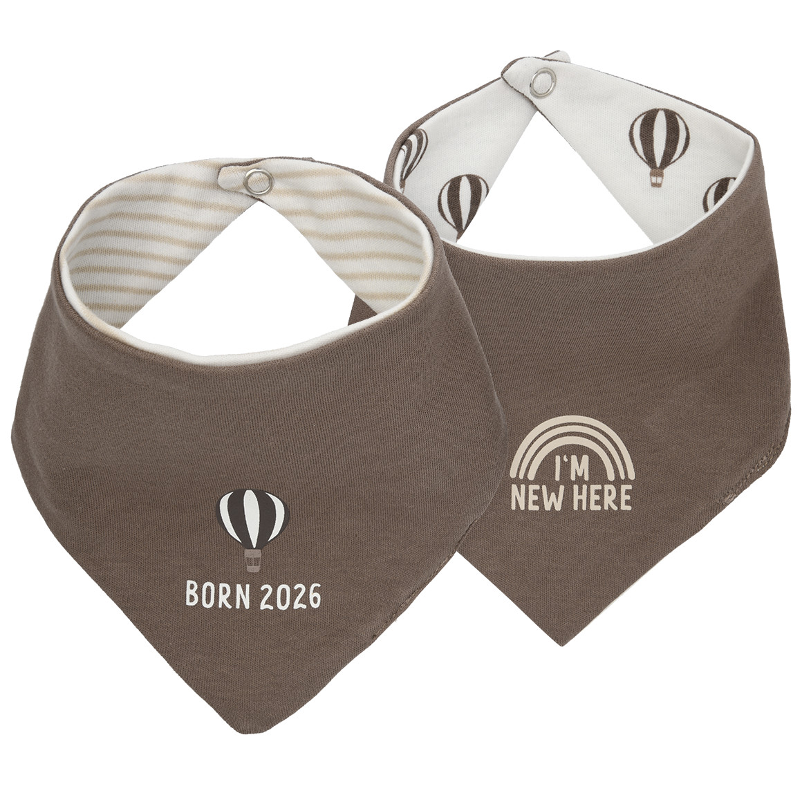 2 Baby Bandanas Born 2026 2 Baby Bandanas Born 2026 von Topomini