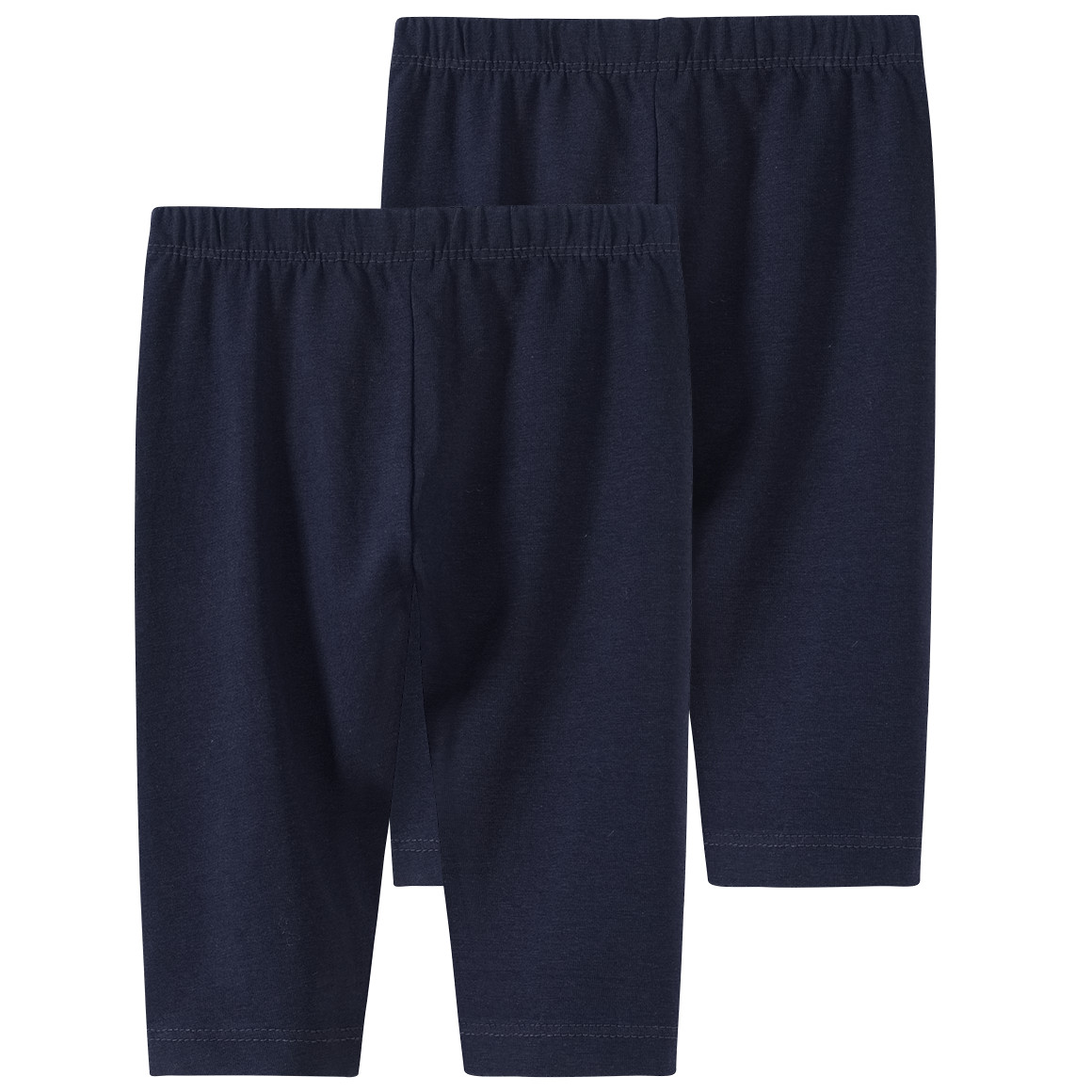 2 Baby Capri-Leggings im Basic-Look von Topomini