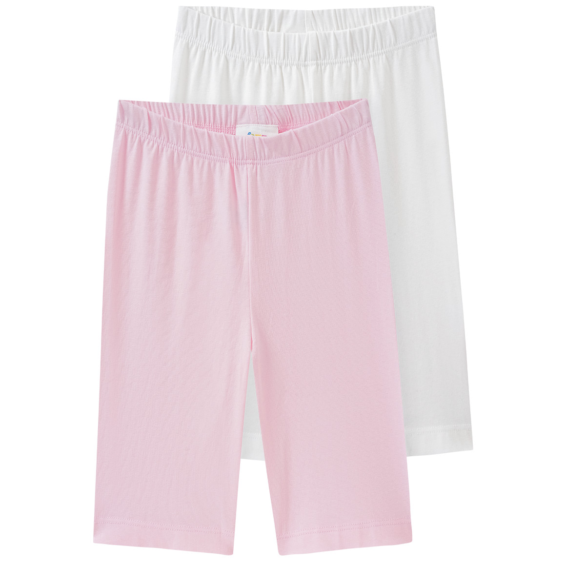 2 Baby Capri-Leggings im Basic-Look von Topomini