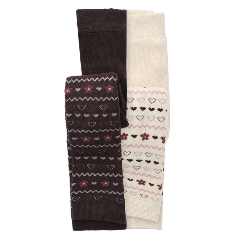 2 Baby Frottee-Leggings im Set 2 Baby Frottee-Leggings im Set von Topomini