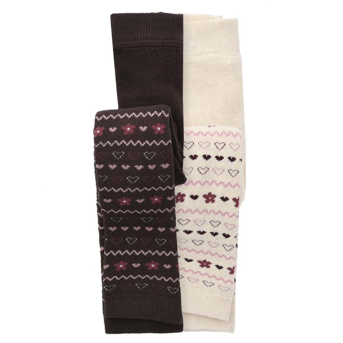 2 Baby Frottee-Leggings im Set von Topomini