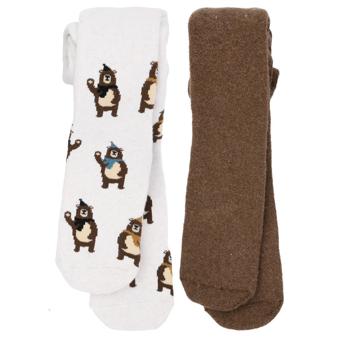 2 Baby Frottee-Strumpfhosen im Set 2 Baby Frottee-Strumpfhosen im Set von Topomini