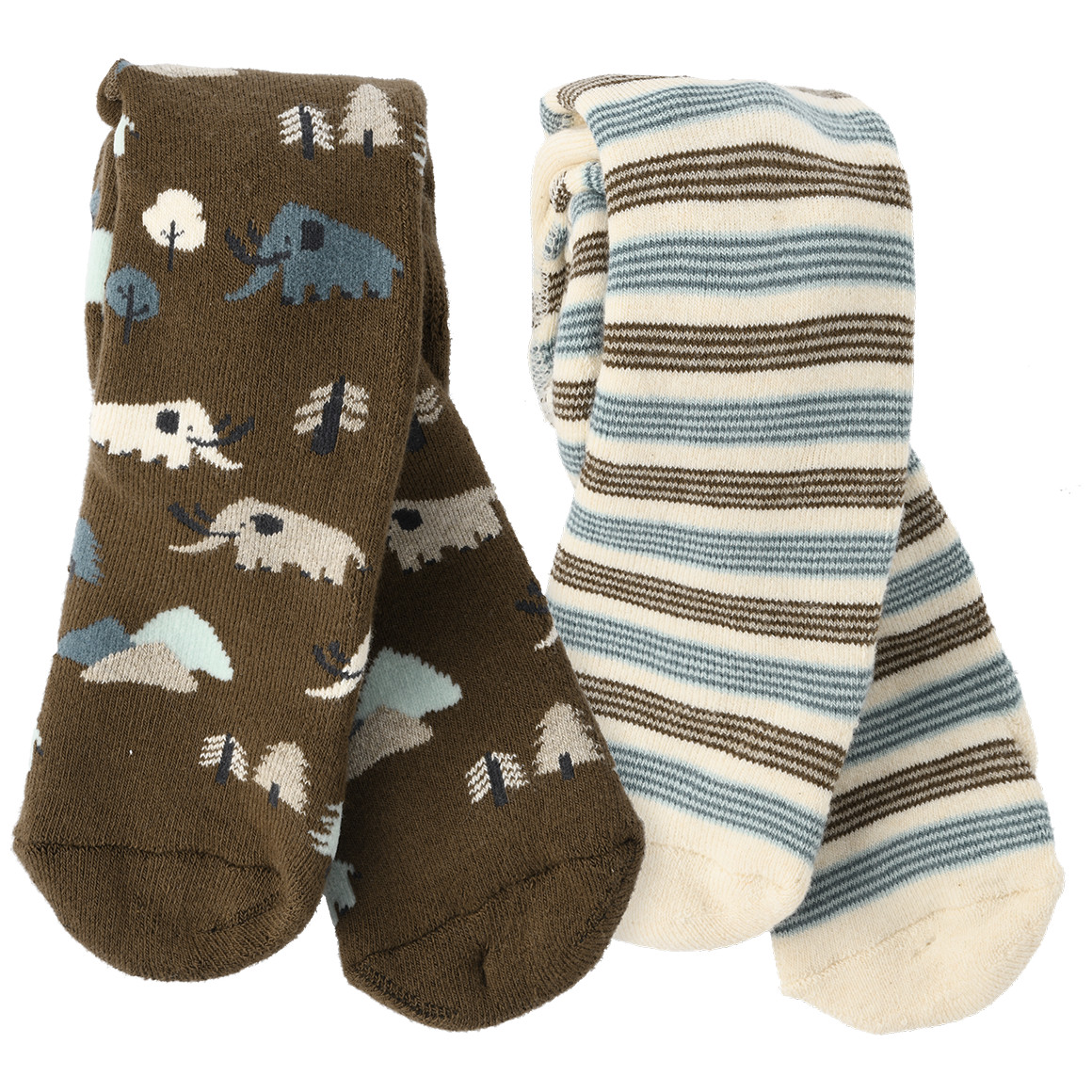 2 Baby Frottee-Strumpfhosen von Topomini