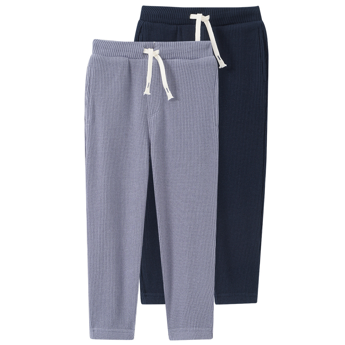 2 Baby Jogginghosen aus Waffel-Piqué von Topomini