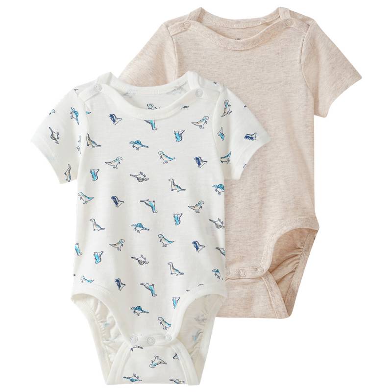 2 Baby Kurzarmbodys im Set 2 Baby Kurzarmbodys im Set von Topomini