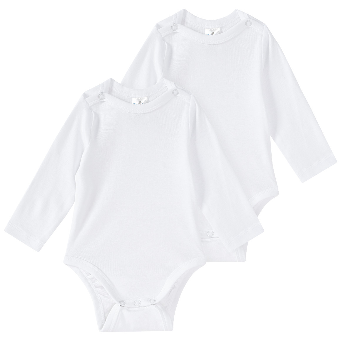 2 Baby Langarmbodys im Set 2 Baby Langarmbodys im Set von Topomini