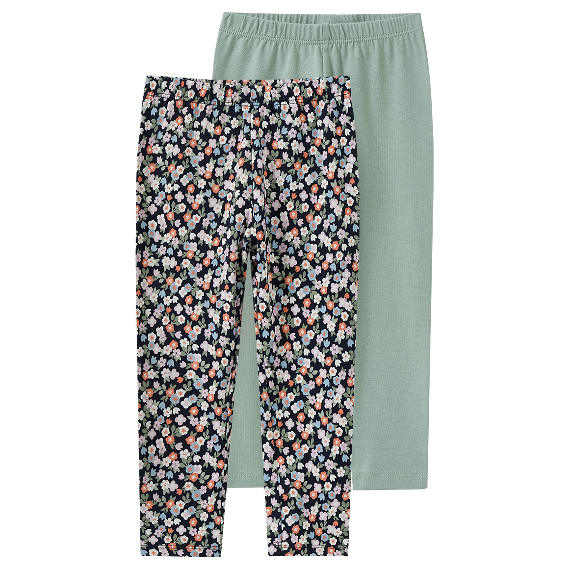 2 Baby Leggings im Set 2 Baby Leggings im Set von Topomini