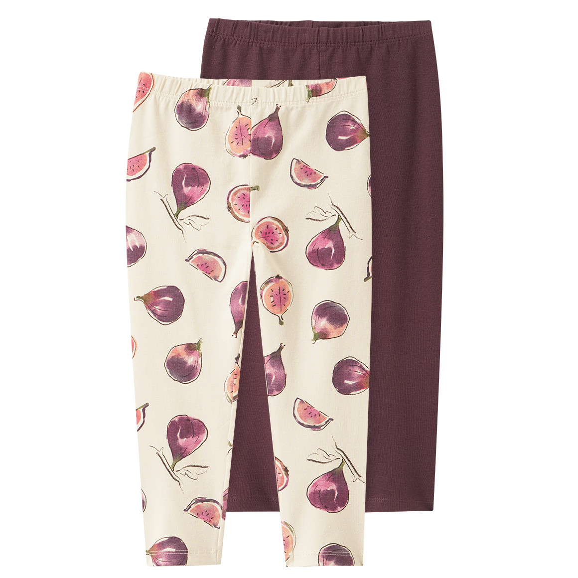 2 Baby Leggings mit Feigen von Topomini