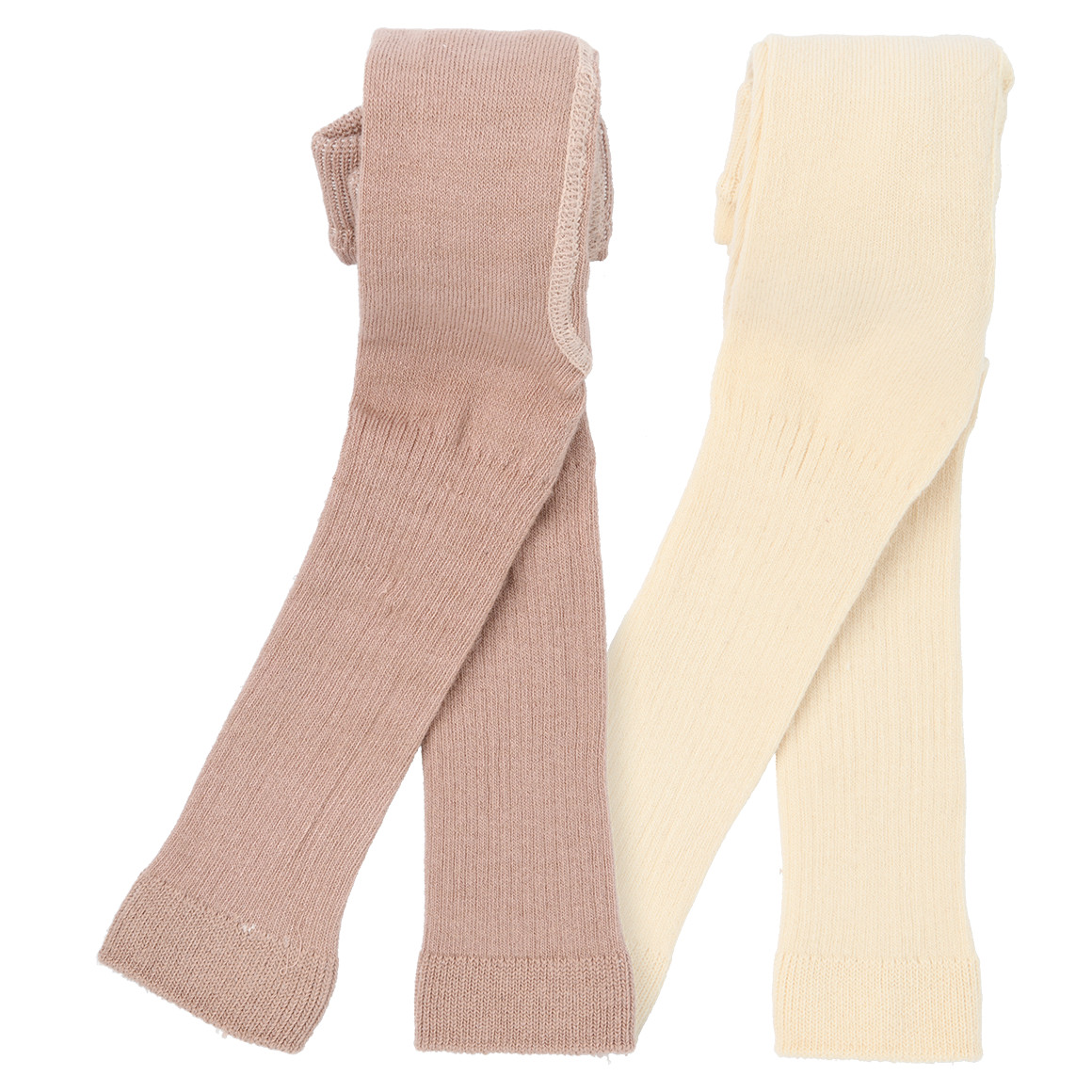 2 Baby Leggings mit Rippstruktur 2 Baby Leggings mit Rippstruktur von Topomini