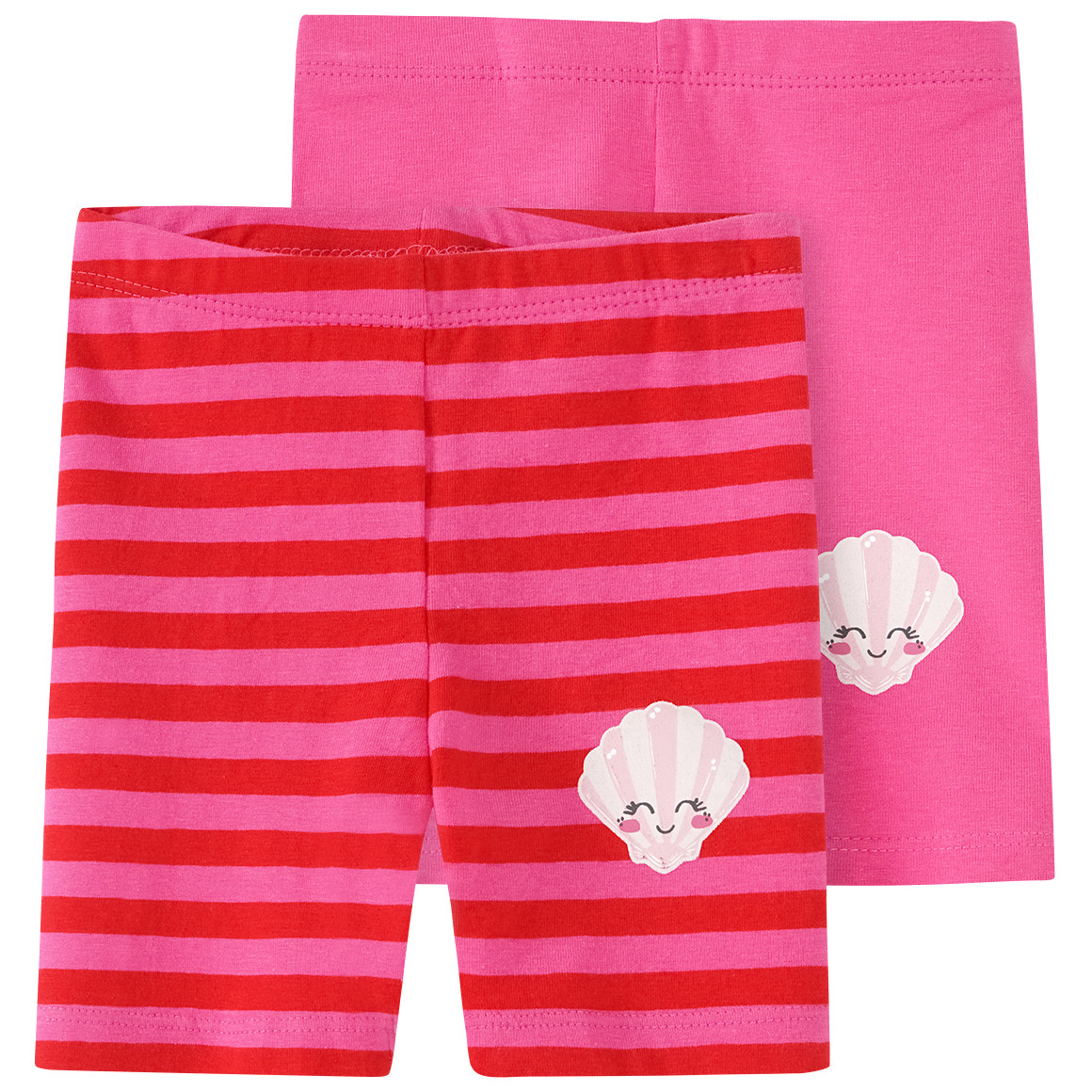 2 Baby Radler mit Muschel-Print von Topomini