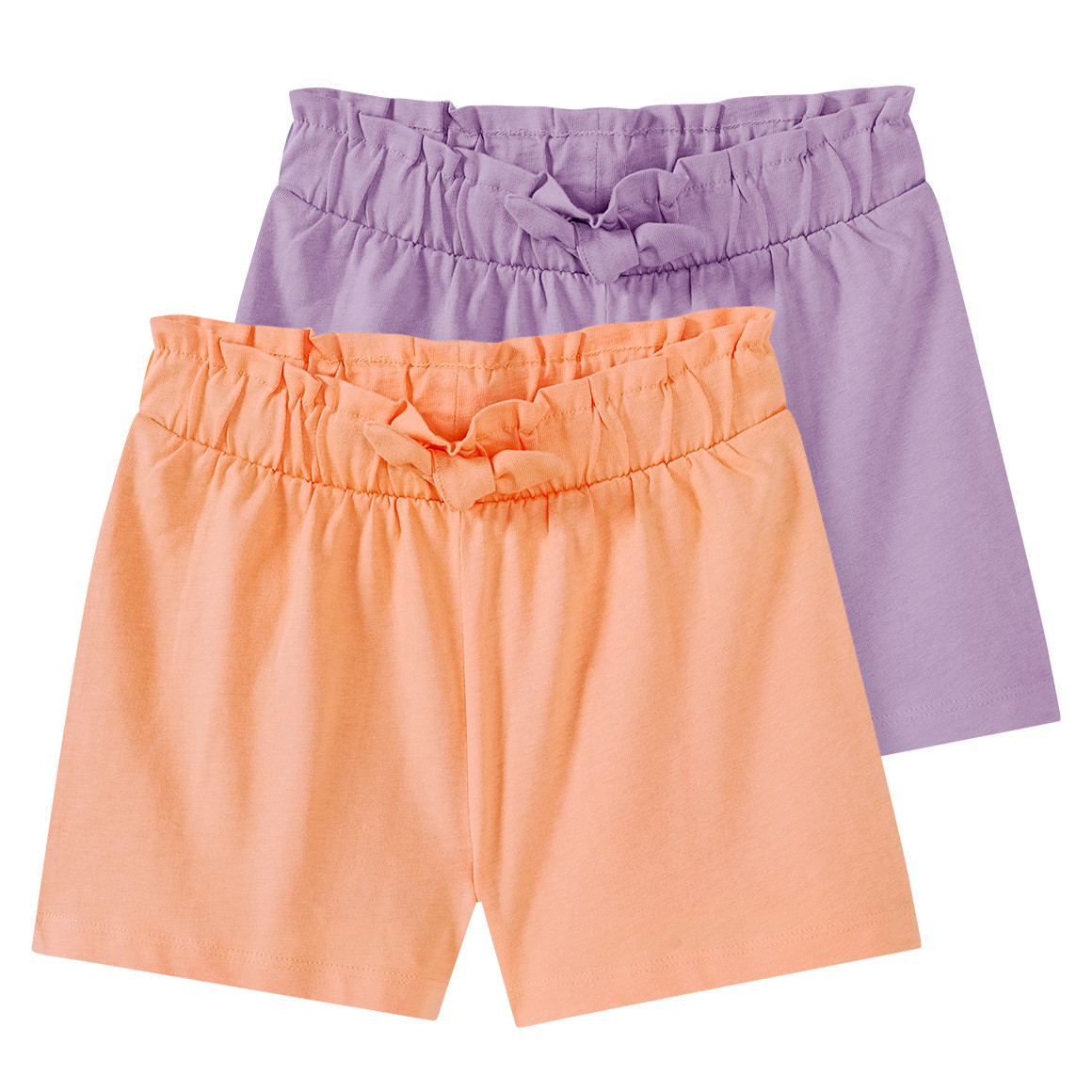 2 Baby Shorts mit Zierschleifen von Topomini