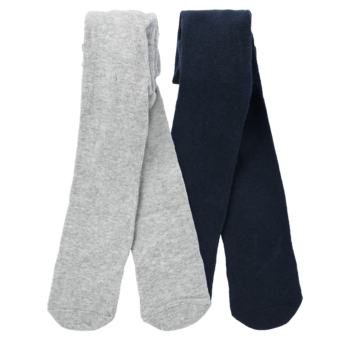 2 Baby Strumpfhosen im Basic-Look von Topomini