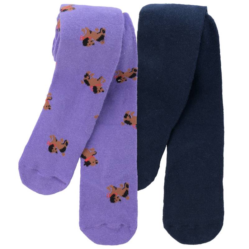 2 Baby Strumpfhosen mit Bio-Baumwolle von Topomini