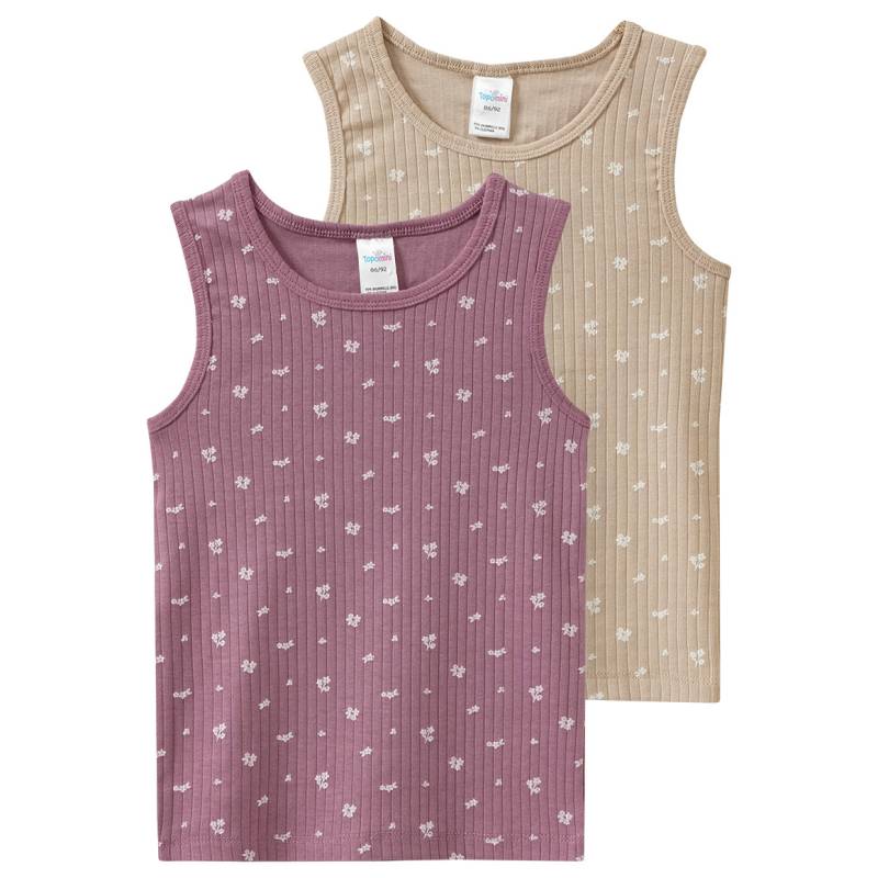 2 Baby Unterhemden im Set 2 Baby Unterhemden im Set von Topomini