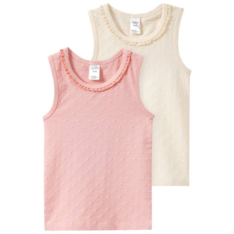 2 Baby Unterhemden im Set von Topomini
