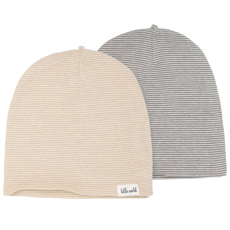 2 Newborn Mützen im Set 2 Newborn Mützen im Set von Topomini