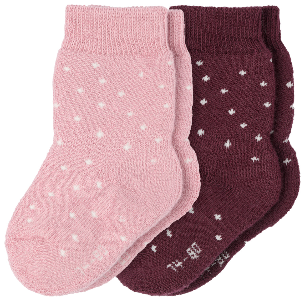 2 Paar Baby Socken in Frottee-Qualität von Topomini