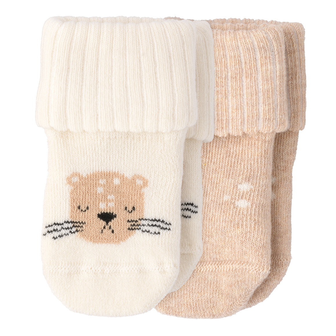 2 Paar Newborn Frotteesocken im Set von Topomini